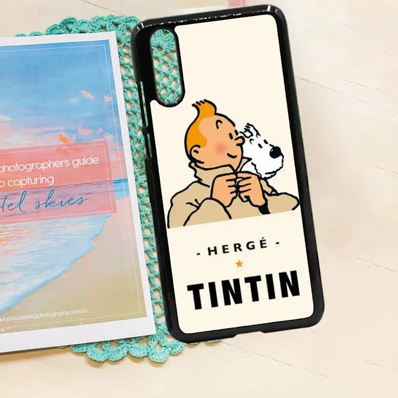

the Adventures of Tintin American cartoon Phone Case PC for iPhone 11 12 pro XS MAX 8 7 6 6S Plus X 5S SE 2020 XR