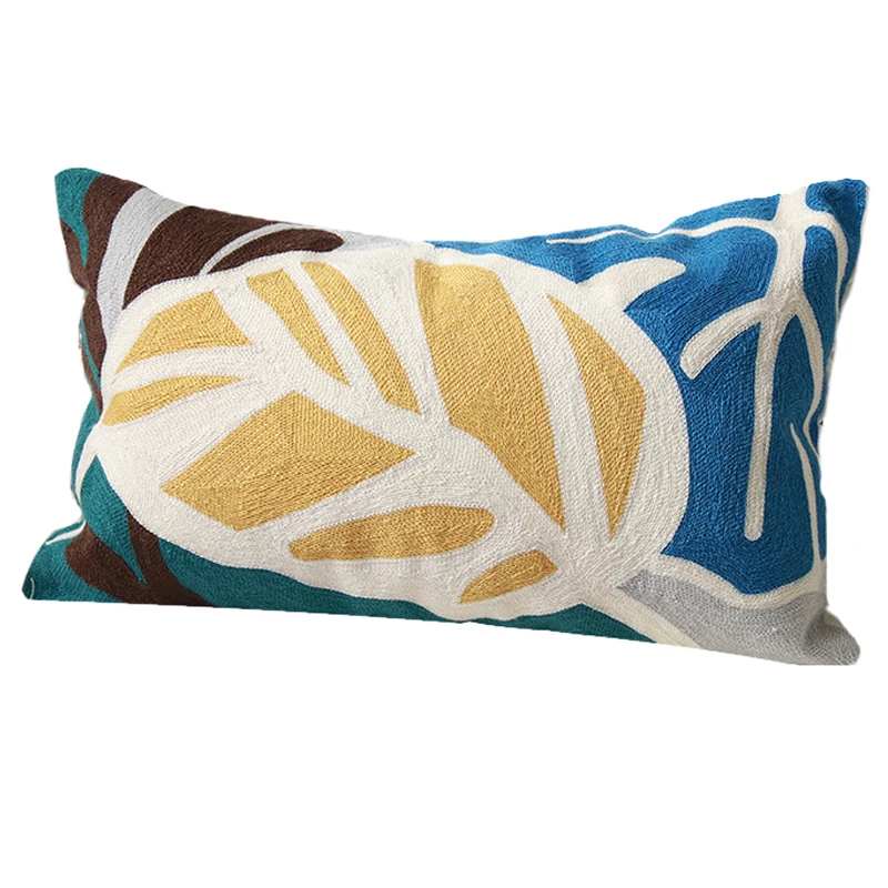 Cushion Covers American Style Emboridery Pillowcases Pillow Cover 45x45cm/30x50cm Home Decoration Sofa Almofadas Cusions | Дом и сад
