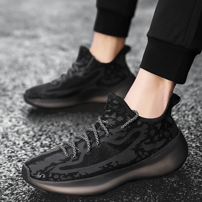 

Mesh Fabric Breathable Leisure Sneakers For Men Zapatillas Casual Hombre Mens Shoe Sneaker Classic Sneakers Fashion Men