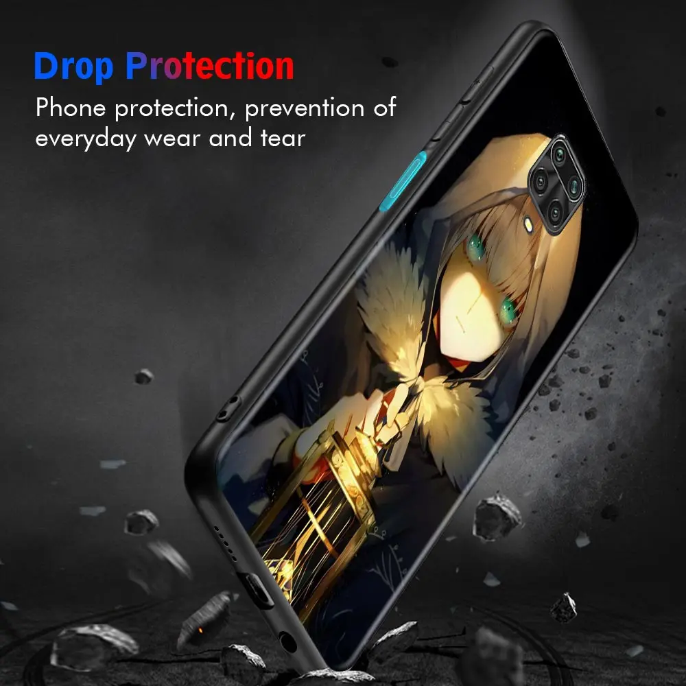 Чехол Fate Zero Tohsaka Rin для Xiaomi Redmi Note 10 Pro Max 5G 9 4G 9T 9S 8 8T 7 чехол K40 Plus 9A 9C оболочка |