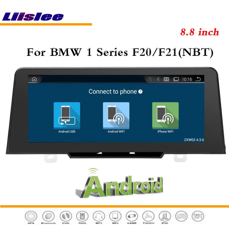 Автомобильный Android мультимедиа для BMW 1 серии F20/F21 2017 NBT система Радио CD DVD плеер GPS
