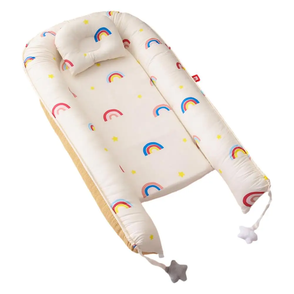 

Cosy Baby Lounger Ultra Soft Baby Nest For Co-sleeping Polka Dot Breathable Newborn Mattress For Crib Bassinet Perfect For Tr