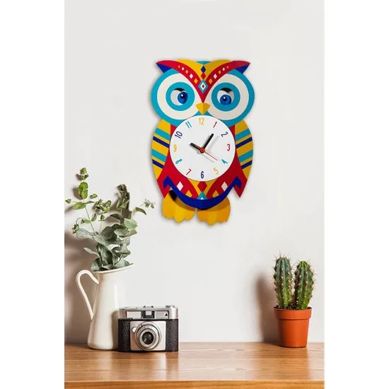 Настенные часы с подвеской в виде совы|Настенные часы| |