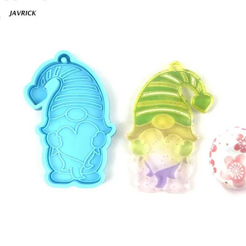

Keychain Epoxy Resin Mold Dwarfs Valentine's Day Keyring Casting Silicone Mould
