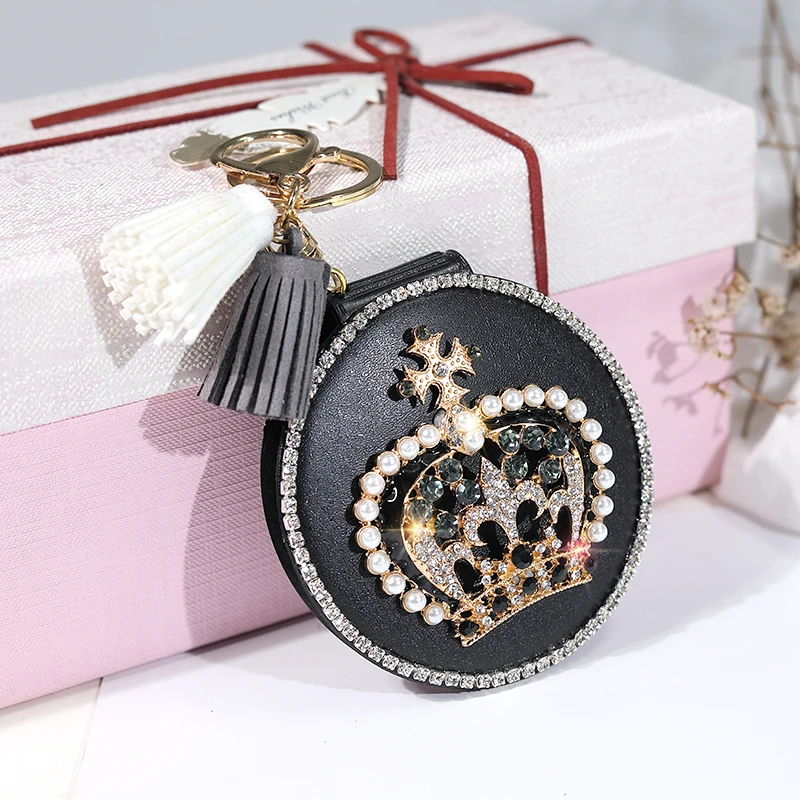 Стиль экокожа (полиуретан) Кожаная Мини карманный косметическое компактное