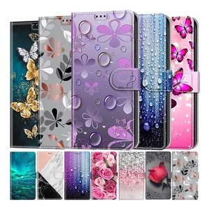 card holder stand cover for samsung galaxy s7 s8 s9 s10 plus s20 s21 fe s22 ultra a12 a22 a32 a42 a52 a72 wallet flip phone case free global shipping