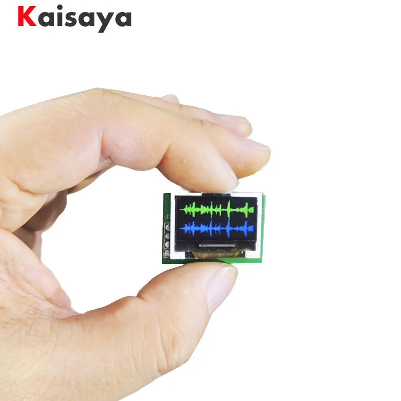 MINI 0.96 Inch OLED Spectrum Display Analyzer Dual Channel Color Music Module G4-002 | Электроника