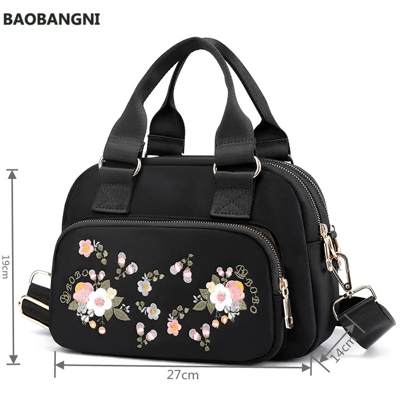 

Waterproof Women Nylon single Shoulder Bag Designer Handbags Ladies High Quality Female Large capacity Tote Crossbody bag