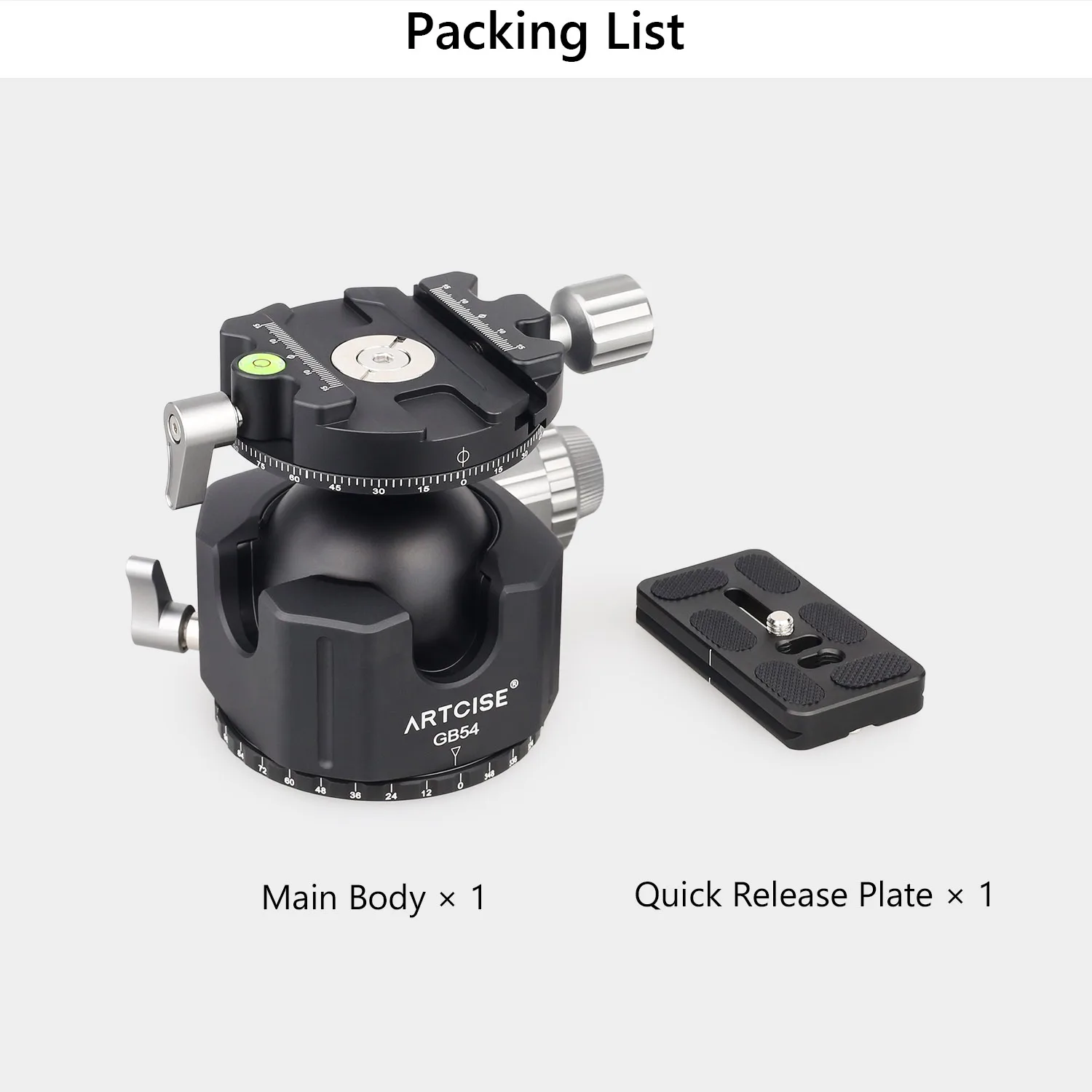 Головка штатива универсальная шаровая профессиональная двойная панорамная
