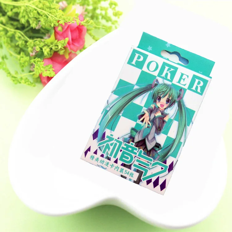 Love Live Аниме периферийные случайные развлечения игральные карты коробка/54 высокой четкости Толстые карты
