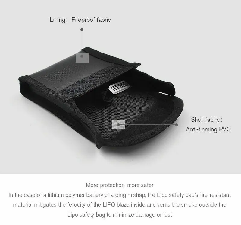 STARTRC DJI Mavic Mini противопожарная сумка для батарей водонепроницаемая хранения