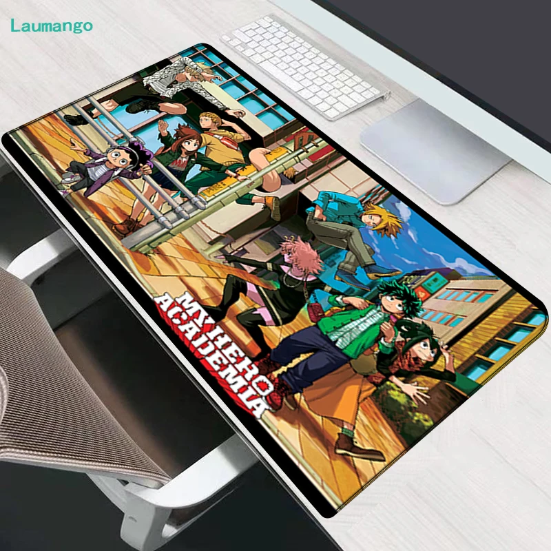

Xxl Mouse Pad 900x400 Anime My Hero Academia Large Deskpad Computer Desk Accessories Genshin Mouse Pad 900 × 400 Gamer Keyboard