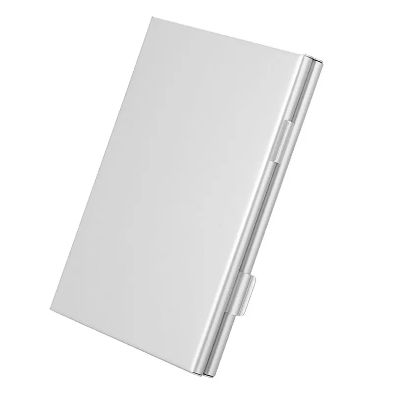 Мини чехол из алюминиевого сплава для хранения карт памяти Micro TF SD защитный