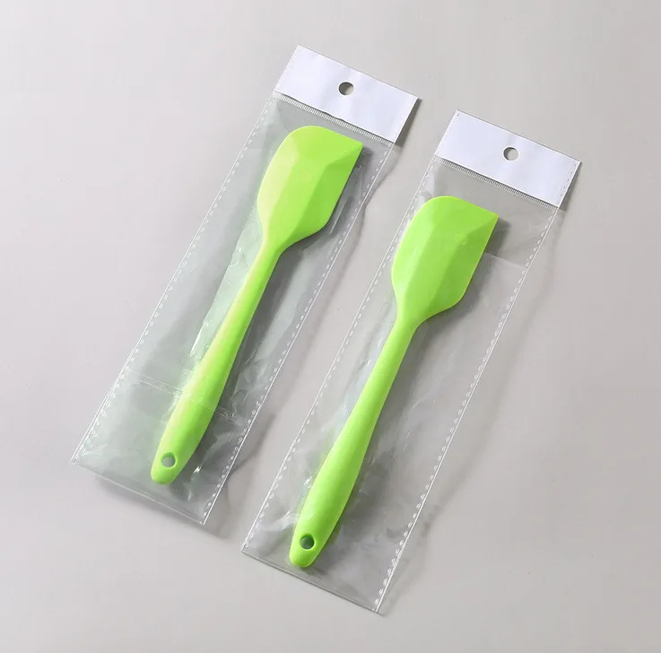 Silicone Cake Cream Spatula Mixing Scraper Brush Spoon Kitchen Baking Tool |