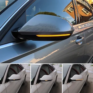 For Audi A6 C7 C7.5 RS6 S6 4G 2 pieces Car Side Wing Rearview Mirror Blinker Indicator 2012-2018 LED Dynamic Turn Signal Light For Audi A6 C7 C7.5 RS6 S6 4G 2 pieces Car Side Wing Rearview Mirror Blinker Indicator 2012-2018 LED Dynamic Turn Signal Light