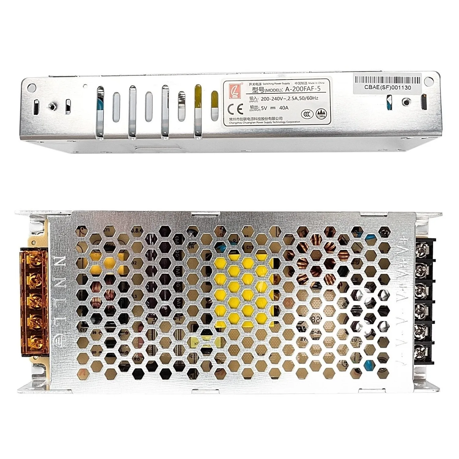 Импульсный источник питания Hi Q 5 в 40 А 200 Вт аксессуары для светодиодного