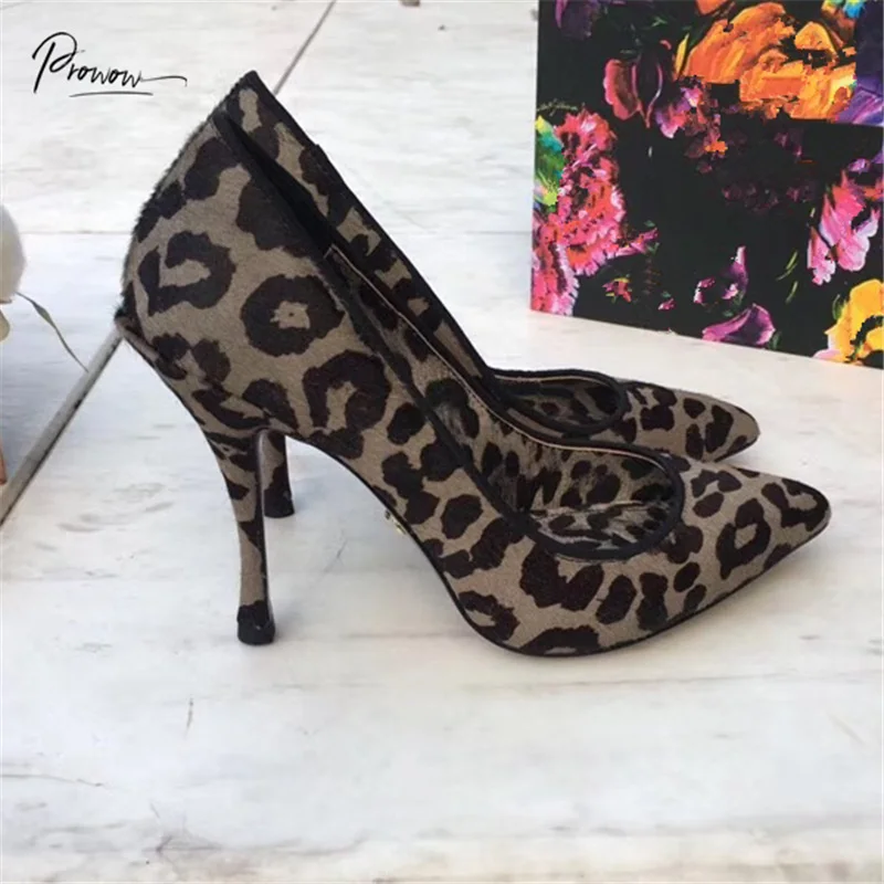 

Prowow Fashion Style Spring Summer Women Pumps Sexy Pointed Toe Slip On Shallow Mouth Thin High Heel Ladies Pumps Shoes Woman