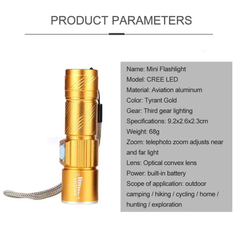 

Night Cycling Light Riding Flashlight Glare Car Headlight Waterproof Usb Rechargeable Mountain Bike Accessories