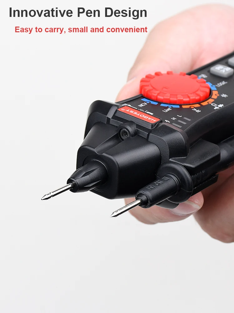Мультиметр в виде ручки профессиональный цифровой автомобильный тестер True RMS AC DC