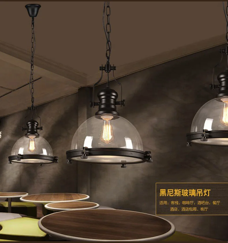 Лофт творческий ретро ресторан бар Кантри стиль кованого железа балкон