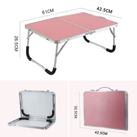 outdoor folding table camping hiking aluminium alloy picnic table waterproof durable folding table desk outdoor furniture