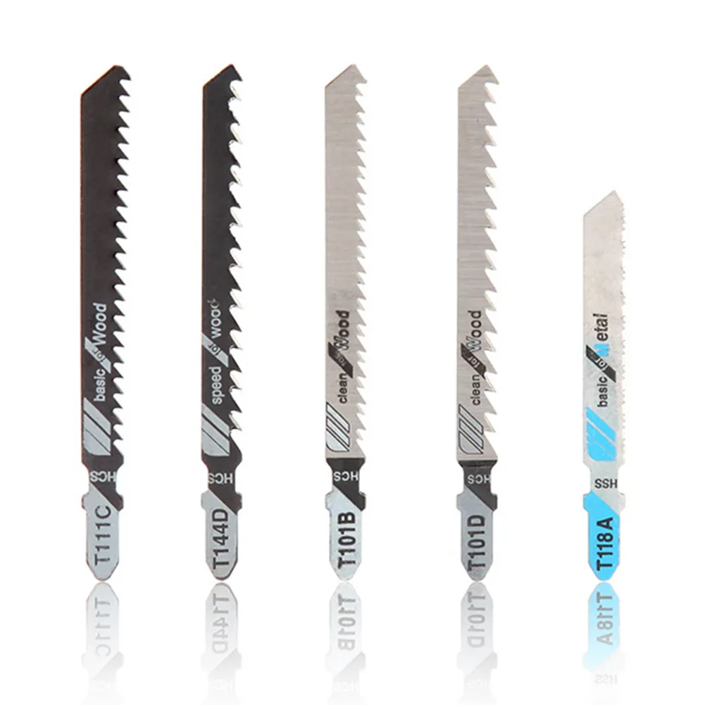 

For Metal Wood Jigsaw Blades Pack T-Shank T118A T144D T111C T101B T101D