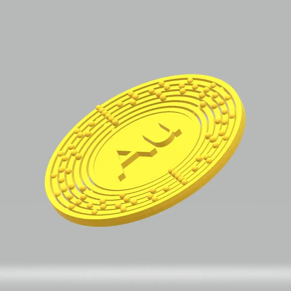 

Gold atom Custom order highqualityhighprecision digital models 3D printing service Education Teaching Aid Tools ST3043