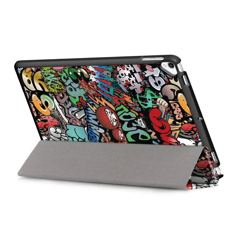 Tablet case for ipad 10.2 2019 Tri-Fold Printed cover Apple 7 7th 10.2" A2200 A2198 A2197 protective Flip Smart | Компьютеры и