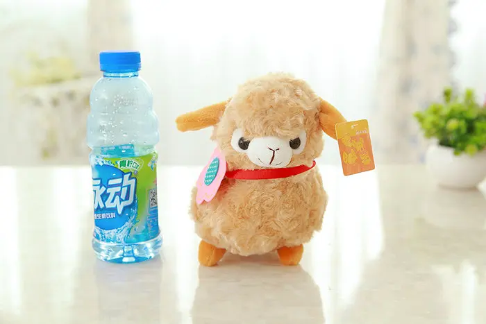 Cute Alpaca Plush Dolls Little Sheep Stuffed Toys Ragdoll Children Kids Birthday Gift 20cm | Игрушки и хобби