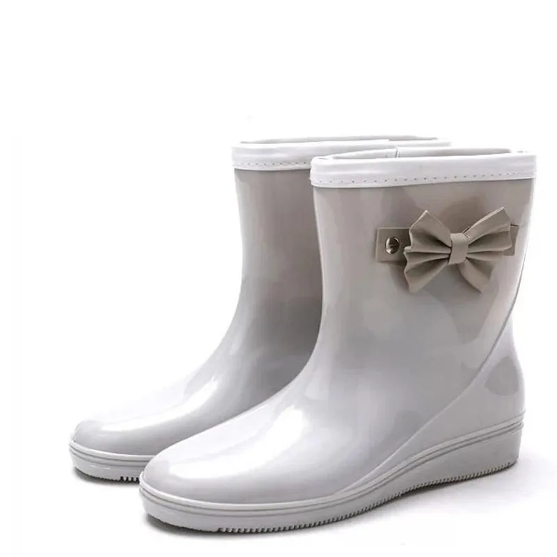 Aleafalling/Модная женская теплая обувь непромокаемые ботинки до середины голени на