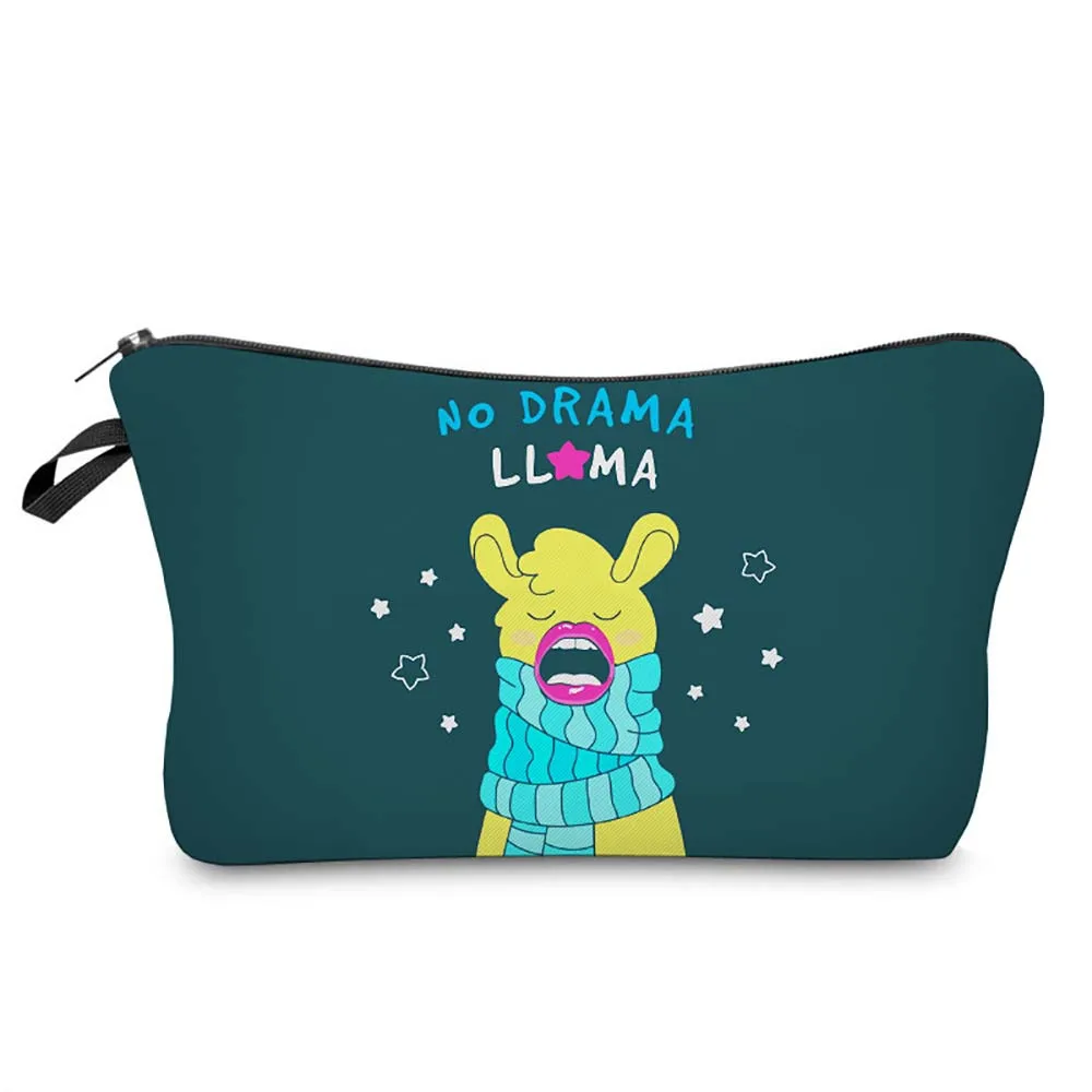 Косметичка женская с надписью карман для хранения туалетных принадлежностей