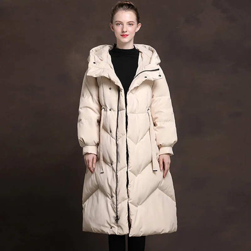 

winter jacket hooded, long coat, women's jacket, warm parka, down jackets for women smxl6611 kj2942