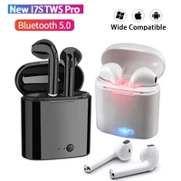 i7s tws bluetooth 5 0 earphones wireless headphones sport earbuds headset with mic for all smart phone xiaomi huawei samsung lg