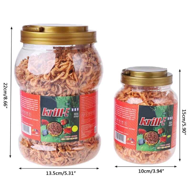 

Tropical cichlid Turtle Food Aquarium Fish Foods Feeding Freeze Dried Shrimp