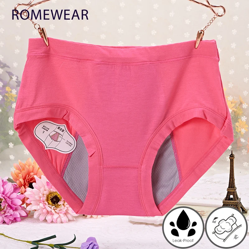 3-слойные герметичные женские менструальные трусики водонепроницаемое нижнее