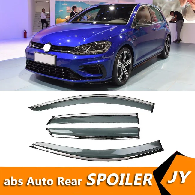 Для Volkswagen GOLF 2017-2019 оконный козырек вентиляционные оттенки Защита от солнца дождя