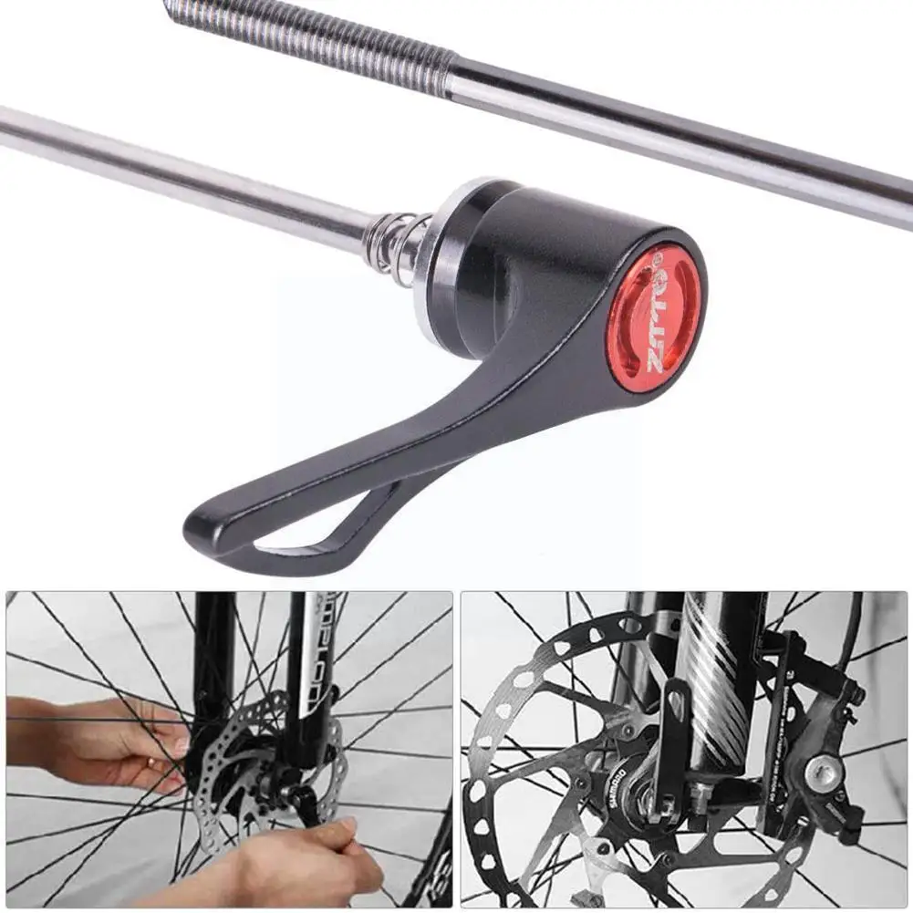 

Ztto Hub Axle Quick Release Lever Reliable Axle Bicycle Disassemble Skewer Bike Screw Parts Spin Road Skewers Mtb Bicycle O1b4