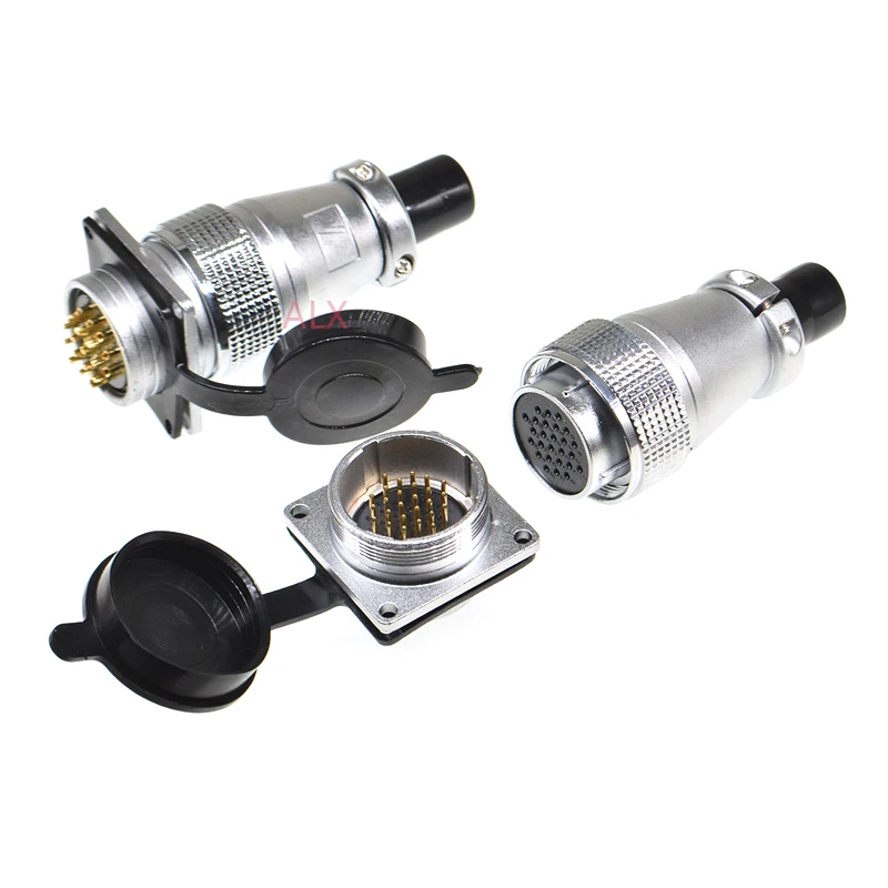 1Set WS28 P28 Aviation connector 2/3/4/5/7/8/10/12/16/17/20/24/26 Pin Connector aviation FEMale Plug male Socket plug | Обустройство