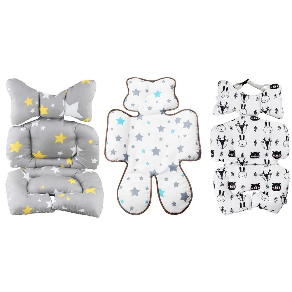 

Baby Stroller Liner Baby Car Seat Cushion Cotton Seat Pad Infant Child Cart Mattress Mat Kids Carriage Pram Stroller Accessories