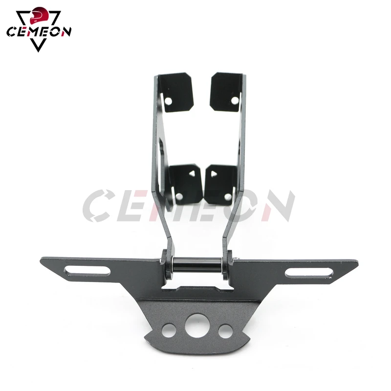 

For Kawasaki Z900 2017-2020 Z 900 DMV folding Motorcycle modified short tail license plate frame rear license plate frame
