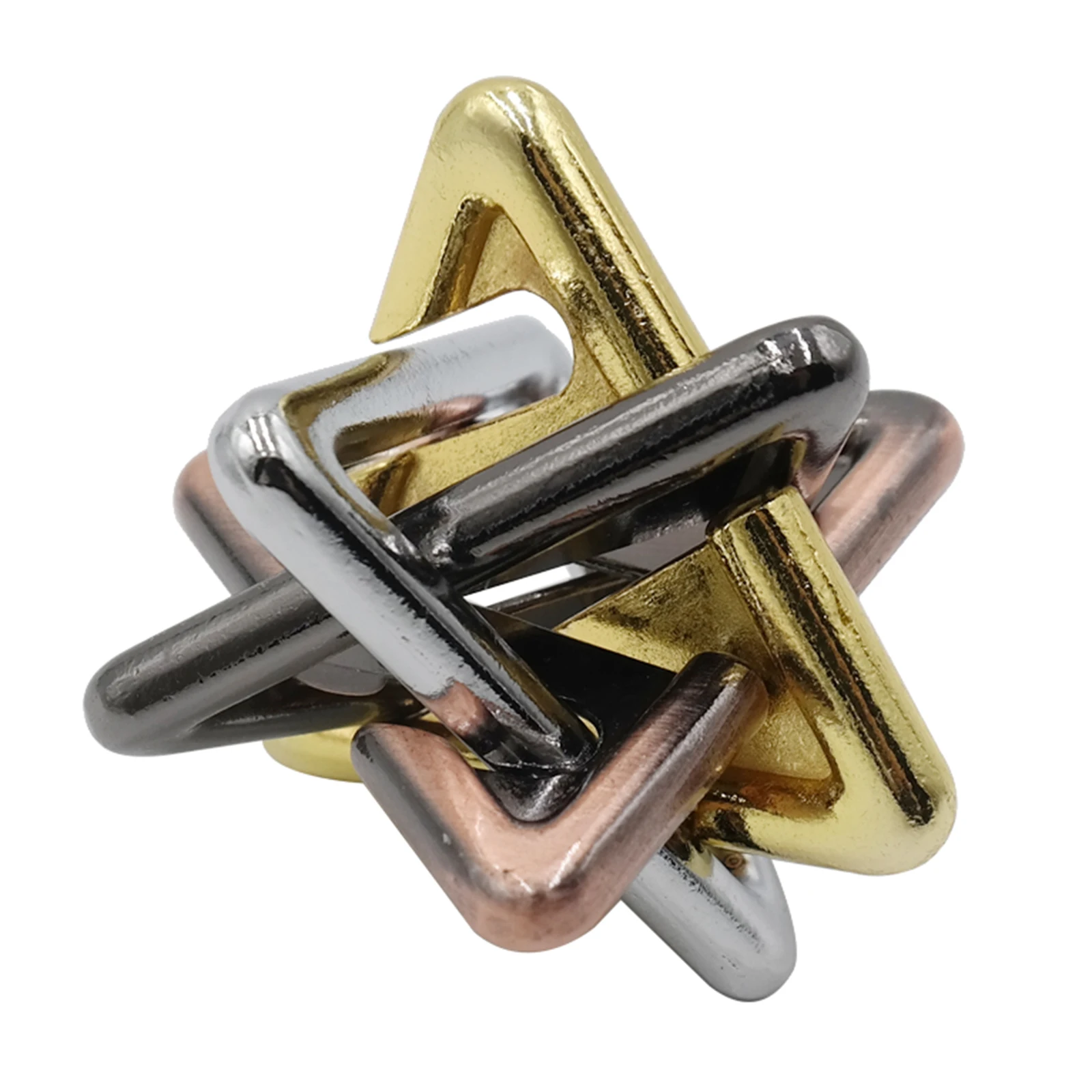

Retro Metal Puzzle Toys Lock Puzzle Toys IQ Mind Brain Teaser Kids' Gifts