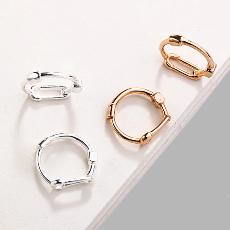 YIZIZAI модные серьги на клипсах Хрустальные манжеты для ушей не проколотые кольцо