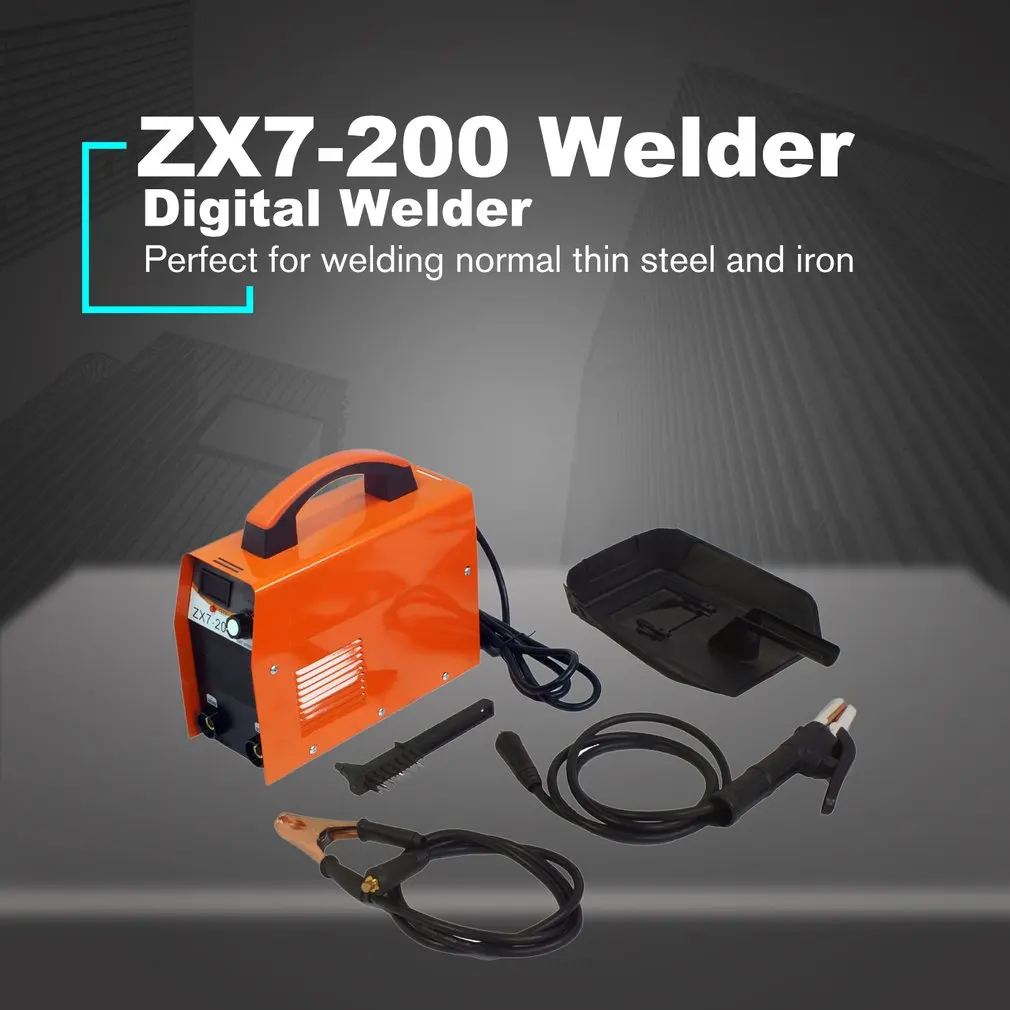 

Горячая Распродажа, цифровой дисплей, инвертор постоянного тока, дуговой сварочный аппарат 220 В IGBT PWM, портативный сварочный аппарат 20-а для ...