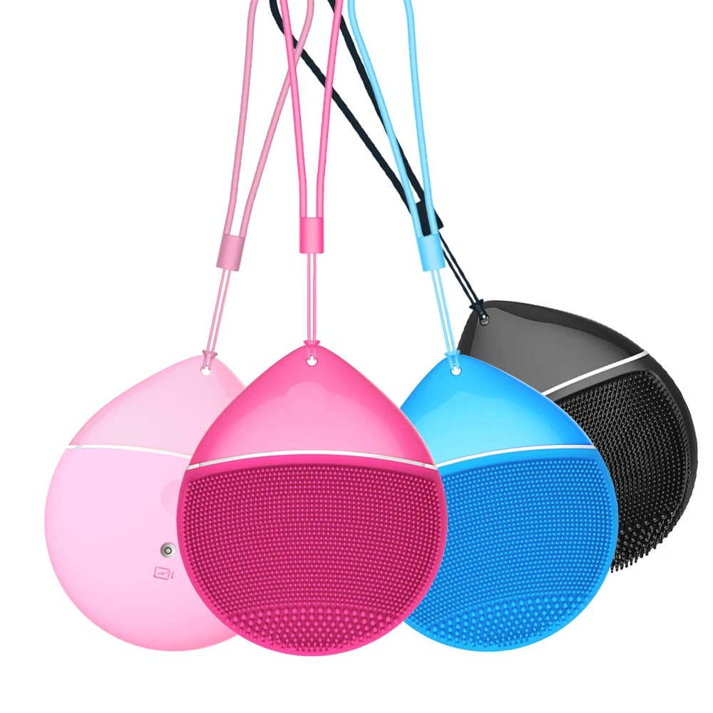 Щетка для очищения лица звуковой массажер Электрический силиконовый