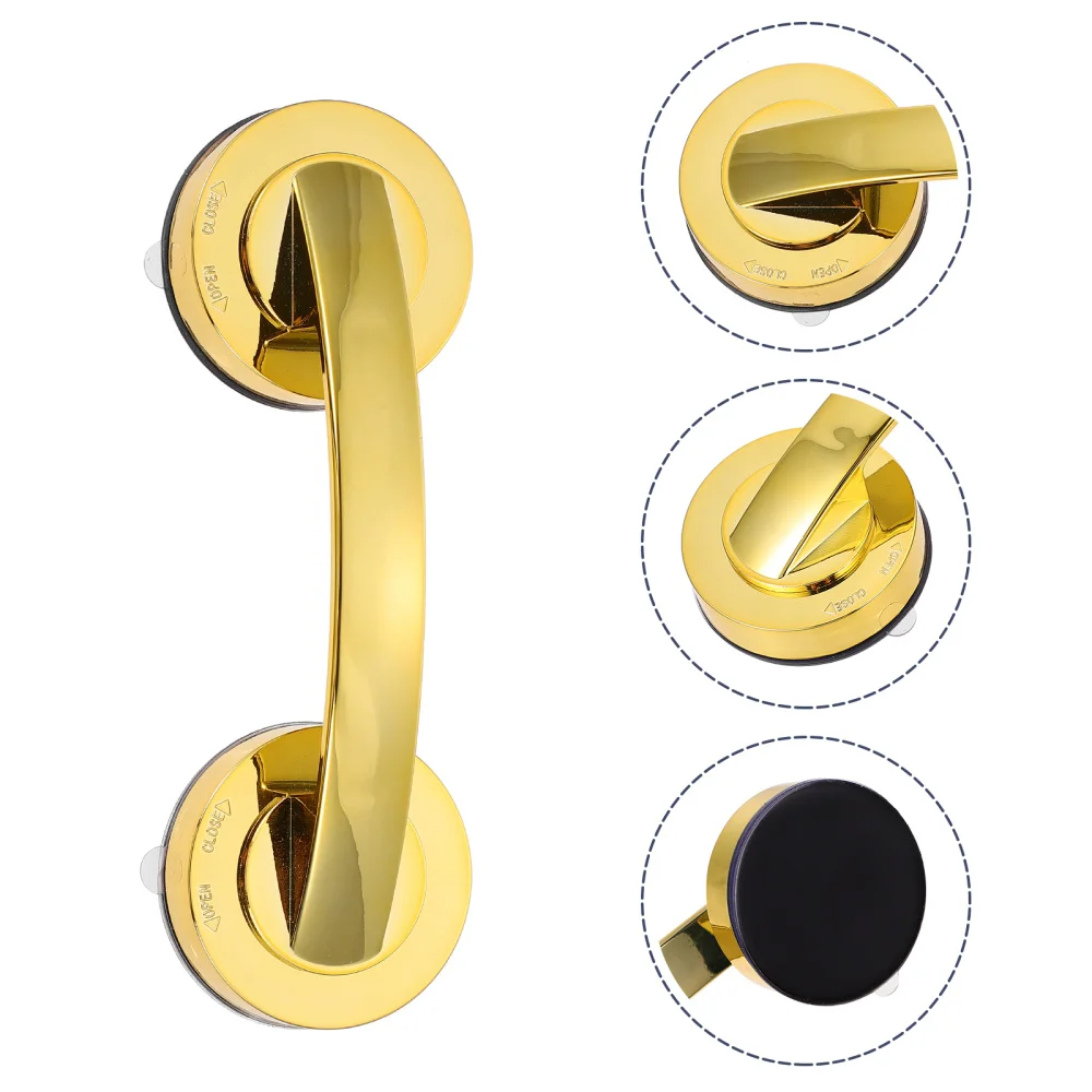 

1Pc Suction Grab Bar Bath Grab Bar Balance Assist Bathroom Shower Handle