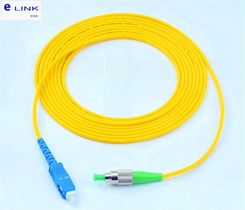 10pcs SC/UPC-FC/APC fiber optic patch cord 1 2 3 5 7 10M Simplex Singlemode cable FC SC optical jumper SM SX free shipping | Мобильные