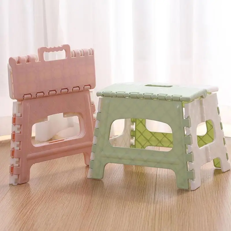 

Plastic Folding Step Stool Home Train Outdoor Storage Outdoor Foldable holding Kids Sale Foldable camping Storage Hot stool A7D1