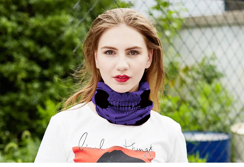 Воздушная сила череп трубчатая Защитная Пылезащитная маска бандана для езды на