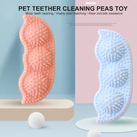 dog chew toys molar cleaning teeth tpr peas shape dog tooth brush bite resistant molar training grinding dog toy accessories