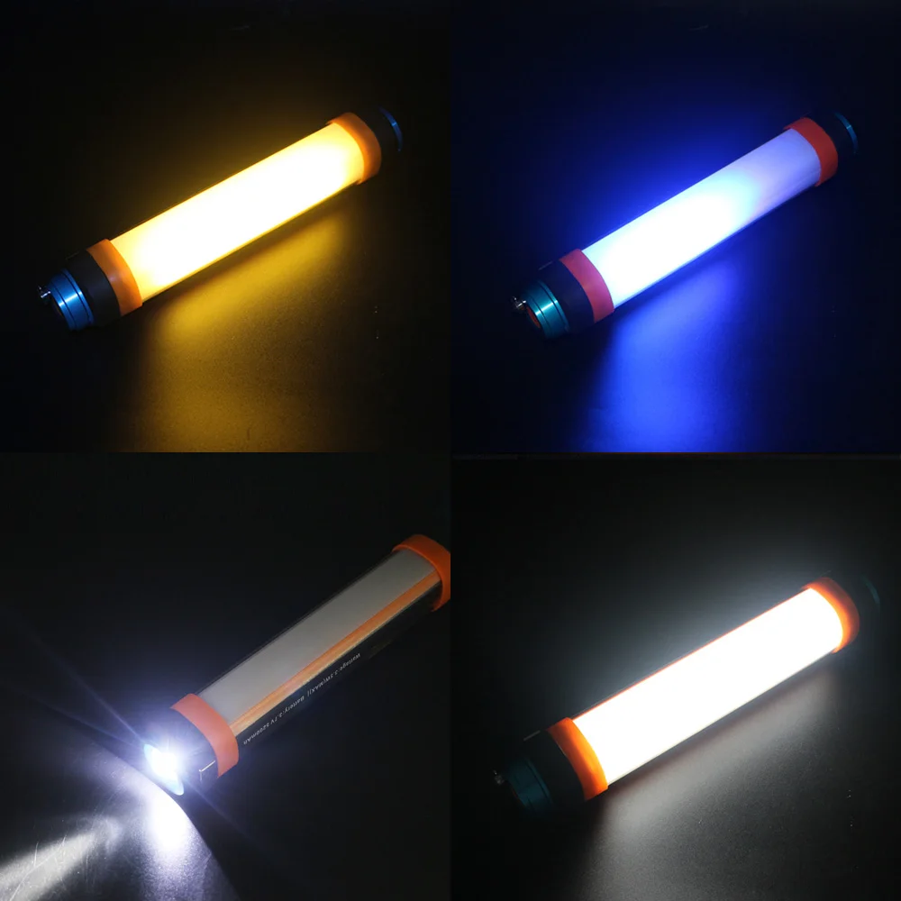 Водонепроницаемый светильник для кемпинга рыболовный фонарь с магнитом